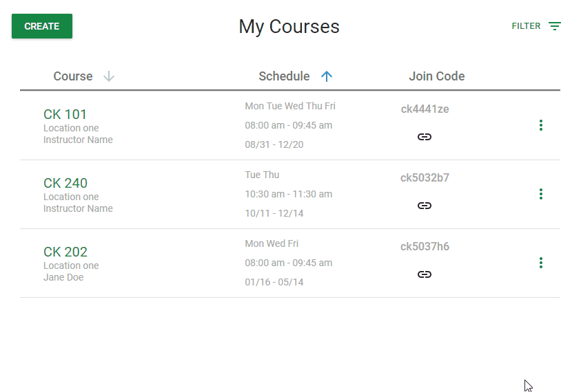 How to Use the Course Filter CourseKey Help Center